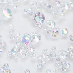 Vase Fillers for Centerpieces Home Deco,8700 Pieces Iridescent Diamond Table Confetti,Fake Plastic Gems for Bridal Shower,Wedding & Party Decorations