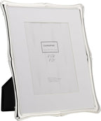 5 x 7'' Premium Alloy Silver Photo Frame - High-End Decor 7x5'' Picture Frames with Velvet Backing,Hi End Décor Metal Frames
