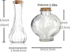 CHENGXINWENHUA Unity Sand Ceremony Set for Wedding Handmade Decorative Jars (4vase)