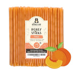 The Honey Jar Peach Flavored Honey Sticks - Pure Honey Straws For Tea, Coffee, or a Healthy Treat - One Teaspoon of Flavored Honey Per Stick - Made In The USA with Real Honey - (100 Count)