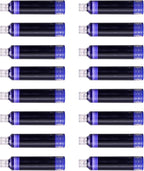WRITECH Blue Ink Cartridge Set: 16 Ink Cartridges Clictek Fountain Pens