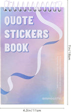 3000+ Pcs Word Stickers for Journaling, 50 Sheets Gold Foil Art Scrapbook Quote Stickers for Junk Journal, Scrapbooking Supplies Small Talk DIY Decorative Gift for Women Teen Girls