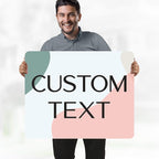 Custom Sign, Custom Street Sign, 11 Font Colors, 13 Font Styles, 4 Hole Options, 22 Sizes, 24x30 Inches, Rust Free DiBound, Fade Resistant, Made in USA by My Sign Center (Minimalist)