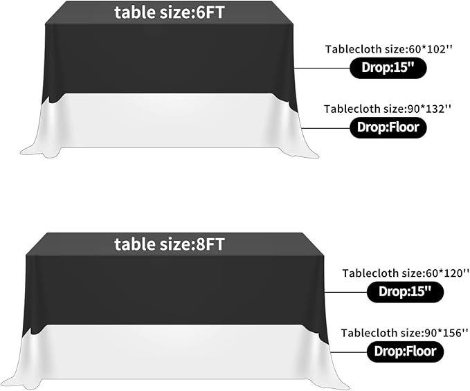 Rectangle Tablecloth 90x156 inch Washable Polyester Fabric Table Cloth for Wedding Party Dining Banquet Decoration（90x156, Teal）