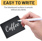 20Pcs Mini Chalkboard Signs for Food,Small L-Shaped Food Labels for Party Buffet,Table Chalkboard Signs for Weddings,Birthday,Parties,Carnival Prom Activities