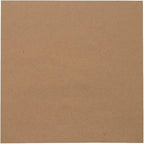 LUXPaper Square Invitation Envelopes | Peel & Press | 8" x 8" | Grocery Bag Brown | 70lb. Text | 50 Qty