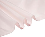 Efavormart Round Tablecloth, 90 Inch Stain & Wrinkle Resistant Washable Table Cloth, Decorative Polyester Fabric Table Cover for Banquet, Wedding, Dining- Blush