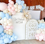 Mexico Theme Arch Stand Covers Fiesta Wedding Party Elastic Fabric Background Birthday Baptismx Baby Shower Decor Props (120x220cm(W48''H86''),G-3742)