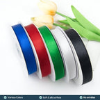 KMER LIFE 5/8" Wide x 50 Yards Royal Blue Satin Ribbon - Perfect for Wedding Decor, Wreaths, Crafts, Gift Wrapping & Other Projects