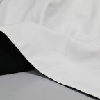 ISSUNTEX 6X9 ft Background Muslin Backdrop, Photo Studio, Collapsible High Density Screen for Video Photography and Television-Black/White