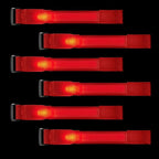 M.best 8pcs LED Light Up Bracelets Glow Flashing Wristbands Glow in The Dark Party Supplies for Wedding, Raves, Concert, Camping,Sporting Events, Party