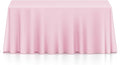Lann's Linens - 10 Premium 90" x 132" Tablecloths for Wedding/Banquet/Restaurant - Rectangular Polyester Fabric Table Cloths - Pink