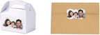 Andaz Press Bulk Photo Personalized Gift and Party Favors Collection, Fancy Frame Label Stickers, Custom Photo, 36-pack
