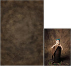 10x10ft Dark Brown Mottled Texture Photography Backdrop for Portrait Photo Studio Prop Abstract Background for Photographyer