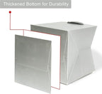 Silver Gray Paper Gift Bag Small Square Bottom Kraft Paper Bags with Handles for Wedding Baby Shower Birthday Party (Silver Grey, 8 x 8 x 8 in, 10 CT)