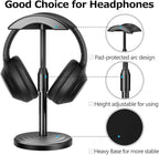 Headphone for Desk Hanger Holder Organizer Keeper Racks Storage Mount Gaming Headset Stand Premium Functional Craftmanship Headset Stand (Plastic)