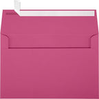 LUXPaper A9 Invitation Envelopes | Peel & Press | 5 3/4" x 8 3/4" | Magenta Pink | 80lb. Text | 50 Qty
