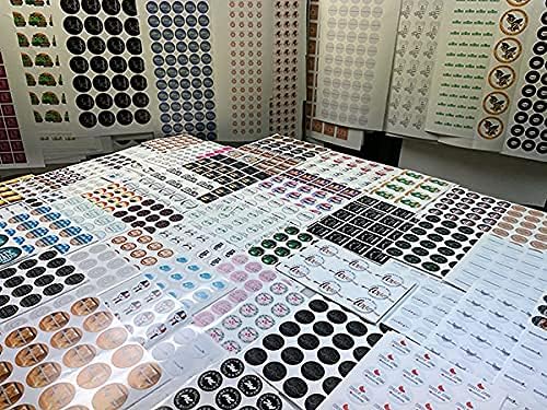 avgrafx 2 in Custom Stickers Vinyl Waterproof Dishwasher Safe, UV Resistant. Make Your Own Personalized Labels for Your Brand, Text Image, or Logo. Made USA.