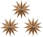 Easy Joy 3Pcs Boho Paper Landern Star