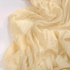 Champagne Gold Cheesecloth Table Runner 6 Pack Fall Table Runners Boho Gauze 120 Inches Champagne Cheese Cloth Fall Table Decorations for Thanksgiving Wedding Bridal Baby Shower Parties