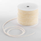Craft String Pearls 3MM Pearl Bead, 99 Feet Ivory Faux Pearl Garland Spool Roll Strand Wedding Party Decoration
