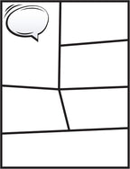 Blank Comic Book | Set of 2 | Create Your Own Comics and Cartoons with 5 Comic Templates | Blank Books for Kids | Creative Gift Idea | Road Trip Essentials