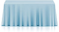 Lann's Linens - 10 Premium 90" x 132" Tablecloths for Wedding/Banquet/Restaurant - Rectangular Polyester Fabric Table Cloths - Baby Blue