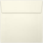 LUXPaper Square Invitation Envelopes | Peel & Press | 5" x 5" | Natural Linen | 80lb. Text | 50 Qty