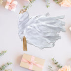 30 Pcs White Wedding Wands, Lace Wedding Streamers, Ribbon Streamers, Wedding Exit Items, Wedding Send Off Ideas, Dance Floor Props Sticks with Bells for Holiday Celebration Birthday Favors