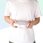 MEBRUDY 6x4x1 Inches Shipping Boxes Pack of 50, Small Corrugated Cardboard Box for Mailing Mailer Packing, White