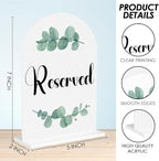 The Drinks are on Us Sign, Wedding Engagement Bridal Shower Party Decor for Reception Ceremony, Open Bar Signs, Weddings Table White Acrylic Sign