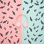 Confetti Musical Notes Confetti Black Musical Clef Cutout for Music Party Reception Birthday Wedding Engagement Baby Shower Party Decoration Supplies 3 style(Music)