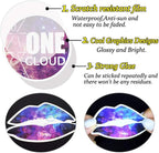 QTL Waterproof Vinyl Stickers for Laptop Skateboard Car Decal (50Pcs Galaxy Style)