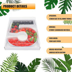 12" Fillable Cardboard Number Charcuterie Gift Cupcake Box With Cover Sweets Packaging (5)