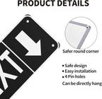 Custom Vintage Metal Sign Personalized Direction Street Signs with Text Logo Image Rust-Resistant Fade Resistant Aluminum Sign for Home Office Outdoor Business