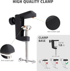 SUNMON HyperX QuadCast Boom Arm - Upgraded Red Boom Arm with Windscreen, Sound Insulation and Noise Reduction, HyperX QuadCast Microphone Arm with 3/8" to 5/8" Adapter
