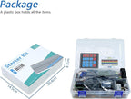 Freenove Ultimate Starter Kit for Raspberry Pi 5 4 B 3 B+ 400 Zero 2 W, 962-Page Detailed Tutorial, Python C Java Scratch Processing Code, 223 Items, 128 Projects (Raspberry Pi NOT Included)