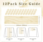 10FT 12 Pack Beige Cheesecloth Table Runner 20 x 120 Inch Long Rustic Gauze Fabric Cheese Cloth Table Runner for Wedding Bridal Baby Shower Table Decorations Boho Sheer Birthday Party Table Decor