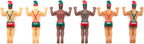 NPW Elf Buddies Drink Markers (Elf Buddies), Wine Glass Charms, Holiday Office Party, Christmas Family Get Together, Novelty Drinkware, White Elephant Gift and More, Christmas In July Decorations
