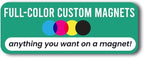 Magnet Me Up Custom 8x3 Inch Rectangle Magnet, Customizable for Businesses, Advertising, Personal Use, Gifts, Choose Your Text, Upload Image, Magnetic Vinyl for Vehicles and Any Magnetic Surface