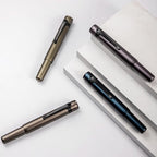 Hongdian M2 Black Forest Mini Rollerball Pen, Fine Point 0.5mm, Sleek Aluminium Pocket Pen with Black Ink Refill, Ideal for Travel & Signature (Army Green)