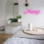 Massage Neon Sign For Wall Decor Led Light Up Sign Massage Parlors Foot Baths Beer Business Signage Spa Salon Beauty Room Wellness Center Room Decor Aesthetic Led Art Hanging Decorative