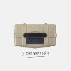 Turtlebox Original Gen 3: Portable Outdoor Bluetooth Speaker – Ultra-Loud (120dB), Waterproof (IP67), Rugged, Impact-Resistant, 3-Day Battery | Party Mode: Unlimited Pairing Stereo, Tan/Dark Green