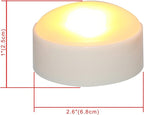 LED Pumpkin Lights with Remote and Timer, Battery Operated Bright Flickering Flameless Candle Lights for Pumpkin Decor, Jack-O-Lantern Halloween Party Decorations, White Color, 4 Pack(with 1 Remote)