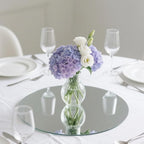 11Pack Round Mirror Centerpieces for Tables, Acrylic Circle Mirror Tiles Non Glass Mirror, for Bedroom Bathroom Living Room Wall Decor Tray Candle Wedding Table Centerpiece Decor, 2mm Thick (12inch)