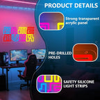 Game Room Neon Sign,Game Over Dimmable LED Light Signs for Wall Art Decor,Gamer Backdrop for Bedroom Club Party Man Cave,Gaming Gift for Boys Teen Men USB Powered（15.4"*7.9"）