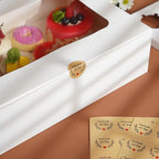 Yeplan 20 Packs Cupcake Boxes,12 Count Cupcake Boxes with Clear Window,13.4x9.8x4 Inch Cookie Boxes,Cupcake Containers,Bakery Boxes for Birthday,Wedding,Party