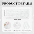 Artoid Mode Silver Snowflakes Christmas Gauze Table Runner 120 Inch 10FT, Seasonal Sheer Winter Kitchen Dining Holiday Wedding Table Decor for Home Party