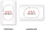 Weddingstar Matchboxes Stickers for Wedding or Event - Upload Your Own Design - Pack of 50 Navy