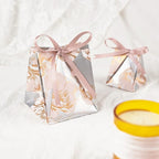 WRAPAHOLIC 30 Inch Jumbo Reversible Floral Wrapping Paper - 30 Inch X 33 Feet - Siver Floral Design for Wedding, Birthday, Mothers Day, Baby Shower, Anniversary, Bridal Shower